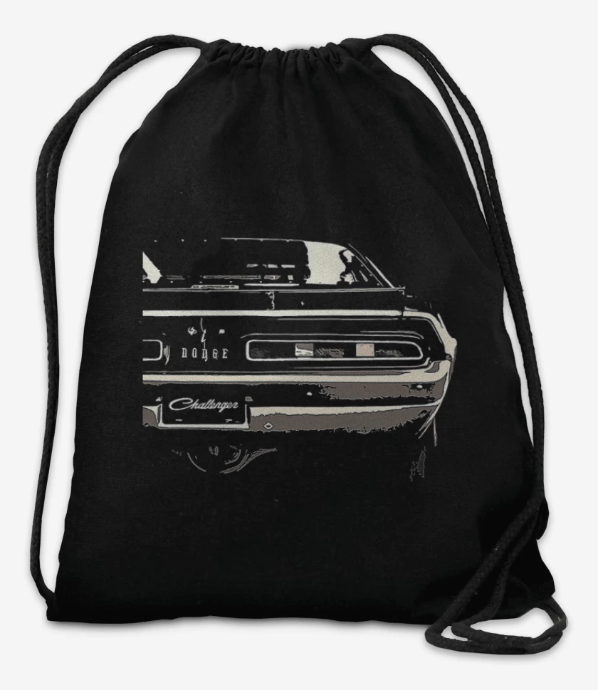 Mochila Negro de Dodge Challenger