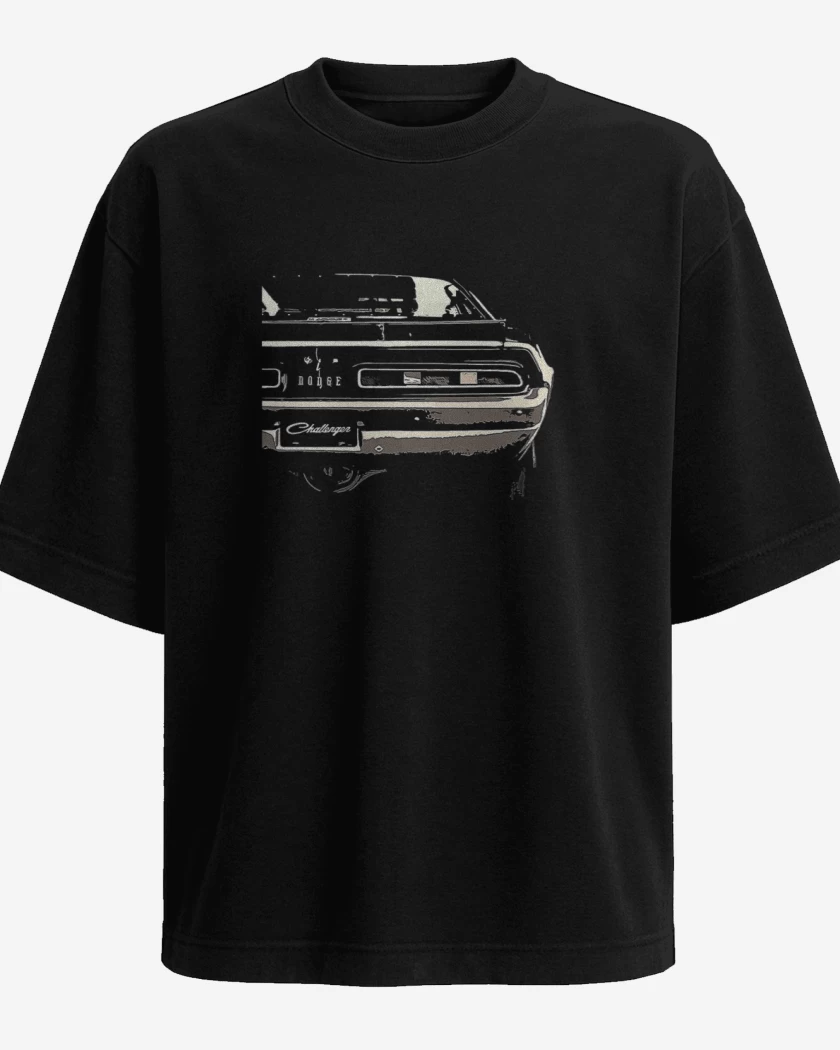 Polera Oversize Dodge Challenger
