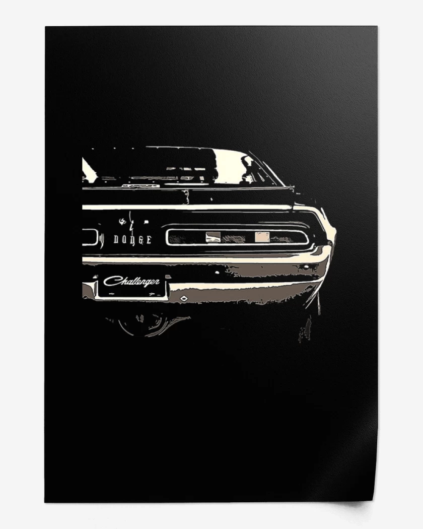 Print Dodge Challenger