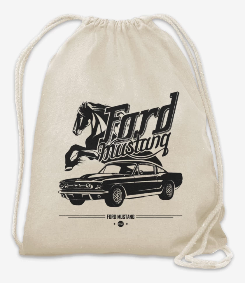 Mochila Blanco de Ford Mustang