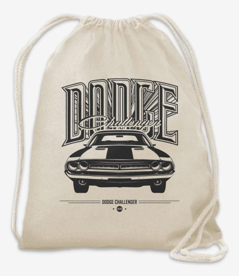 Mochila Blanco de Dodge Challenger 2