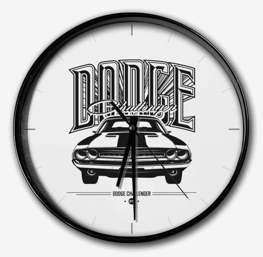 Reloj Blanco de Dodge Challenger 2