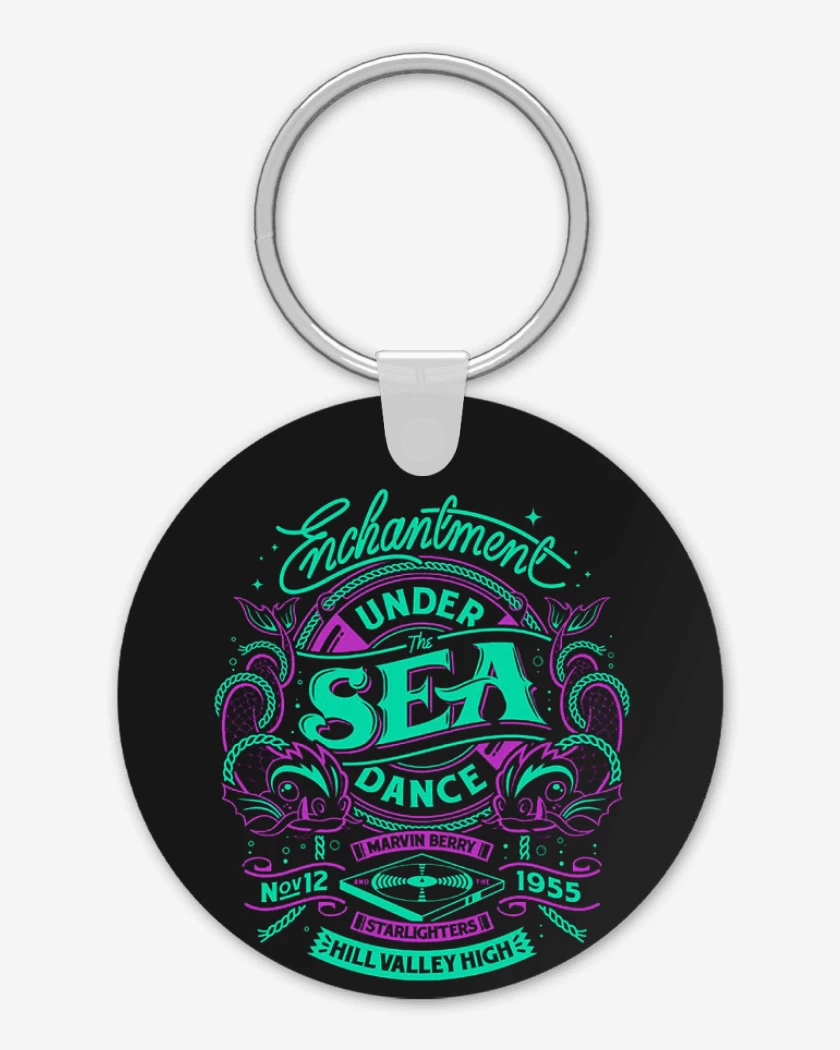 Llavero Negro de under the sea dance