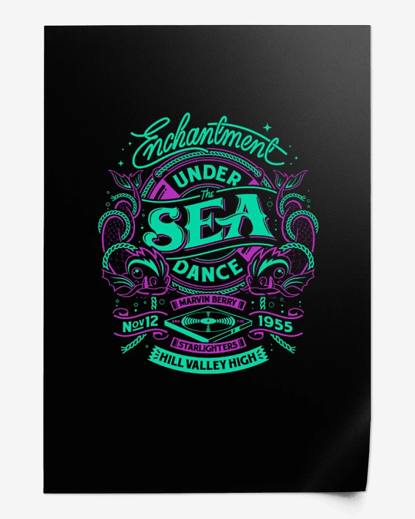 Print under the sea dance