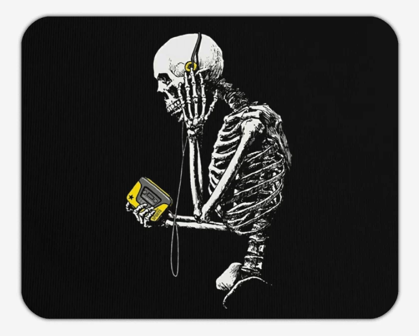 Mousepad Skull walkman