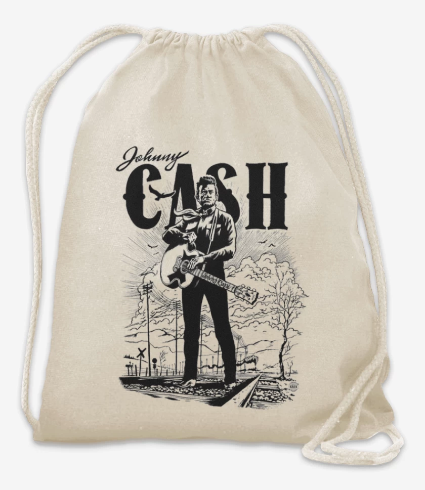 Mochila Blanco de Johnny cash