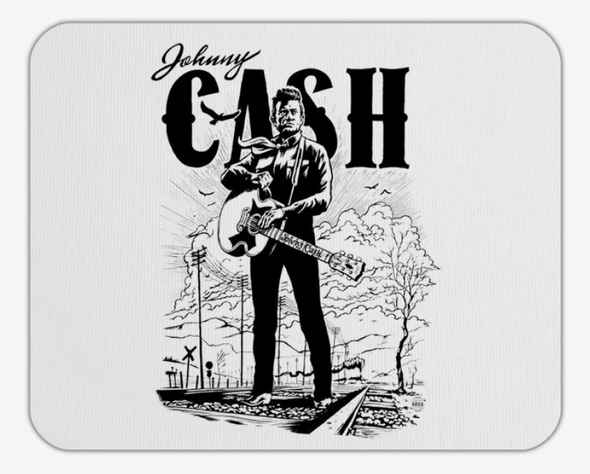 Mousepad Johnny cash
