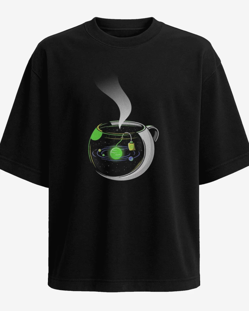 Polera Oversize Té galactico