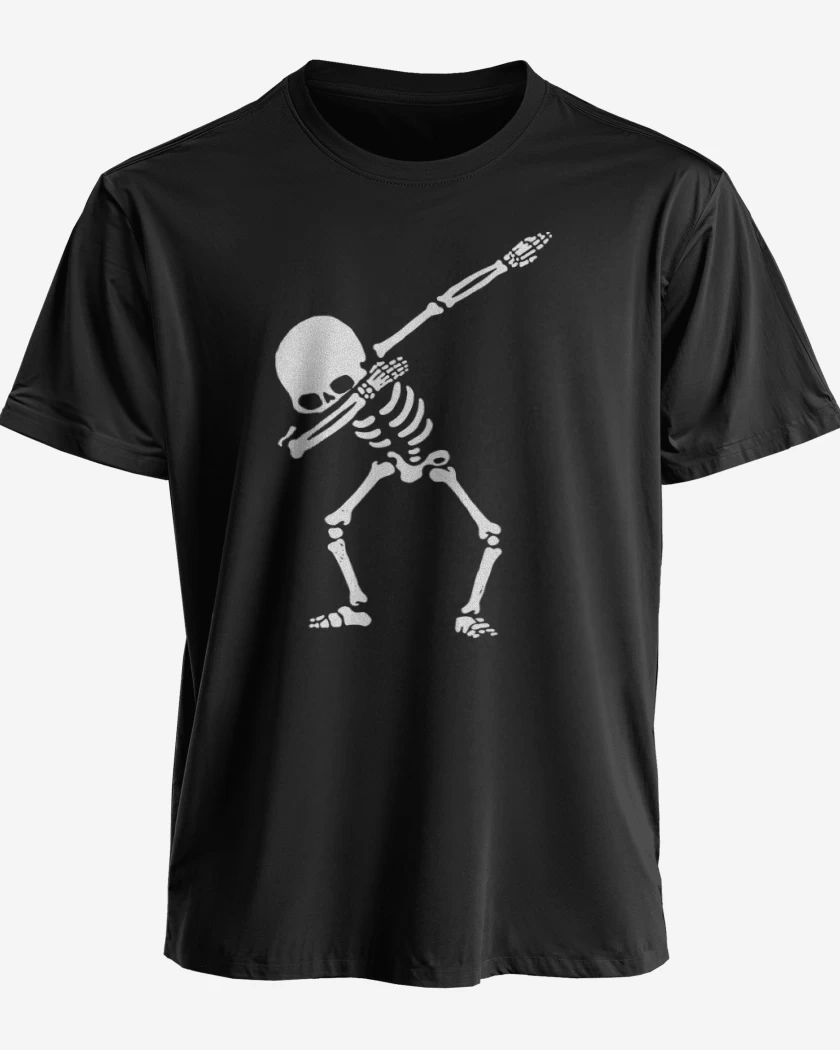 Polera premium Negro de Esqueleto 2