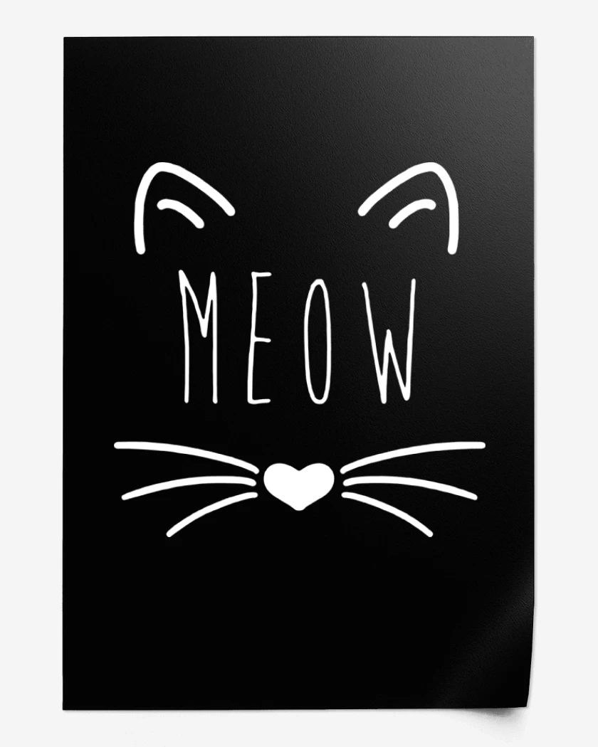 Print meow