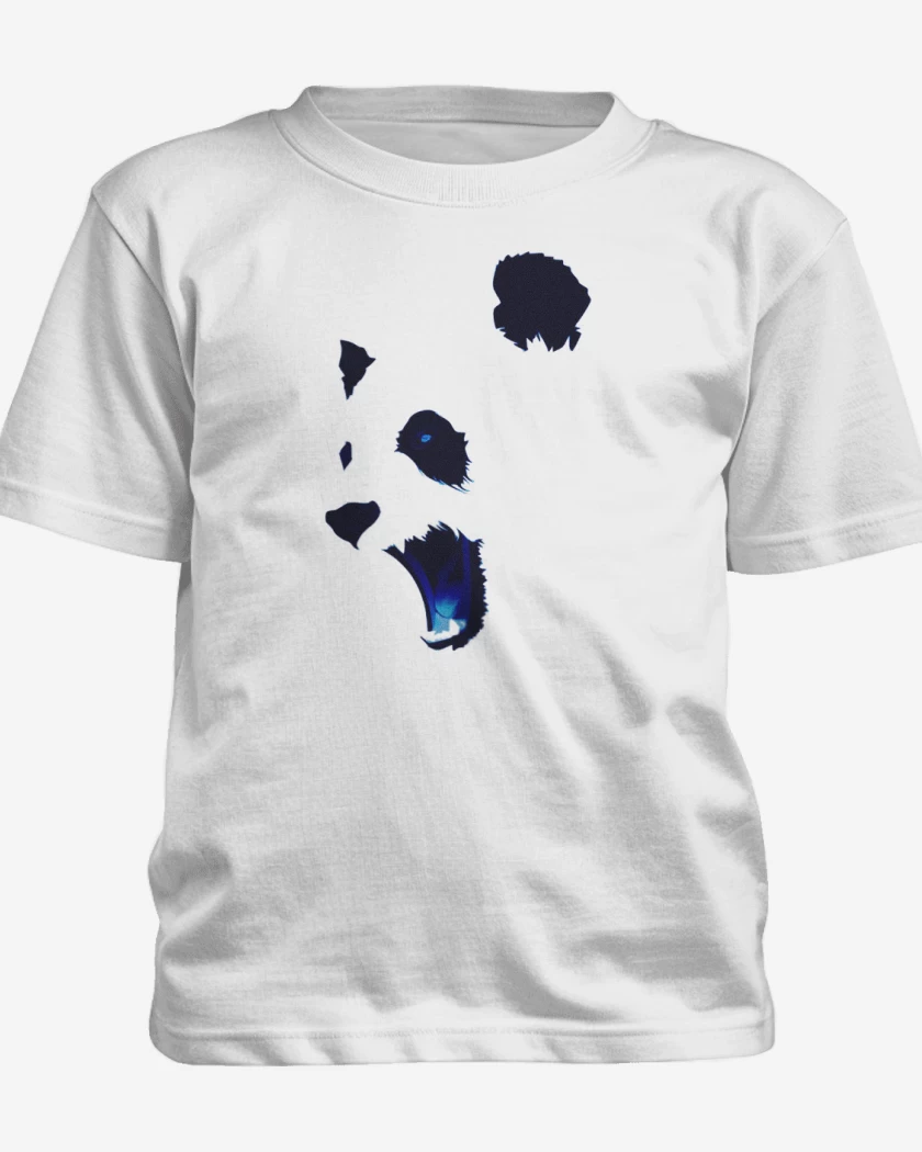 Polera de niño Blanco de Angry panda