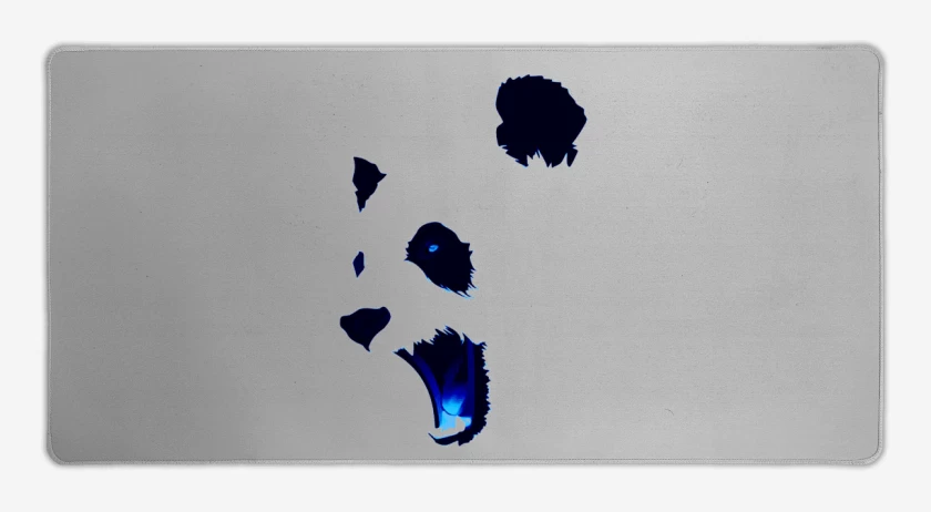 Mouse pad Gamer Gris Melange de Angry panda