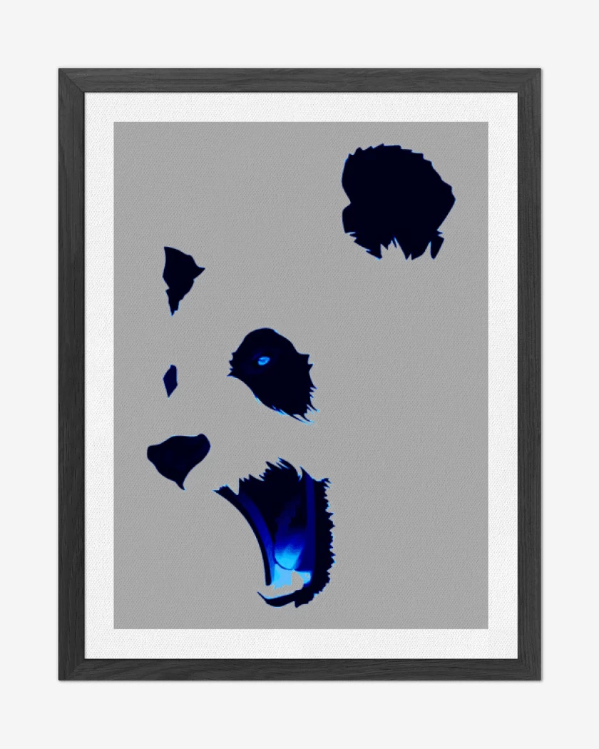 Cuadro decorativo Gris Melange de Angry panda