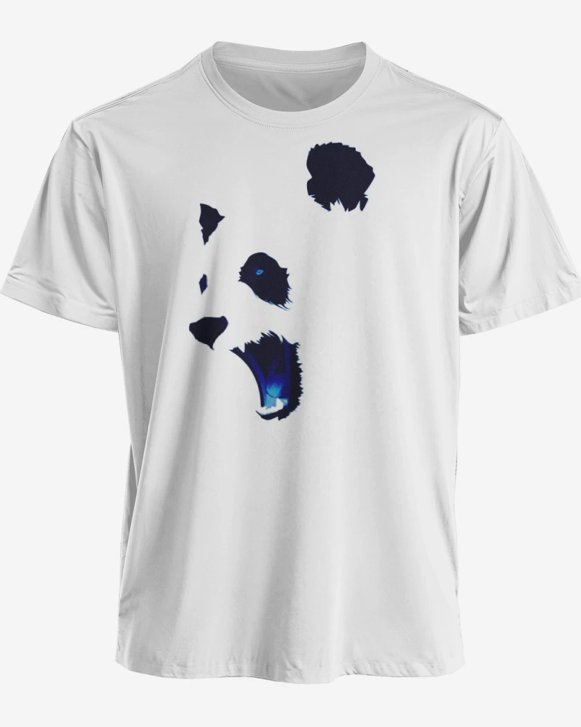 Polera premium Blanco de Angry panda