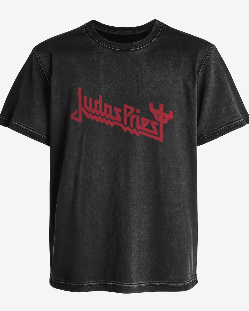 Polera desgastada Judas Priest Logo
