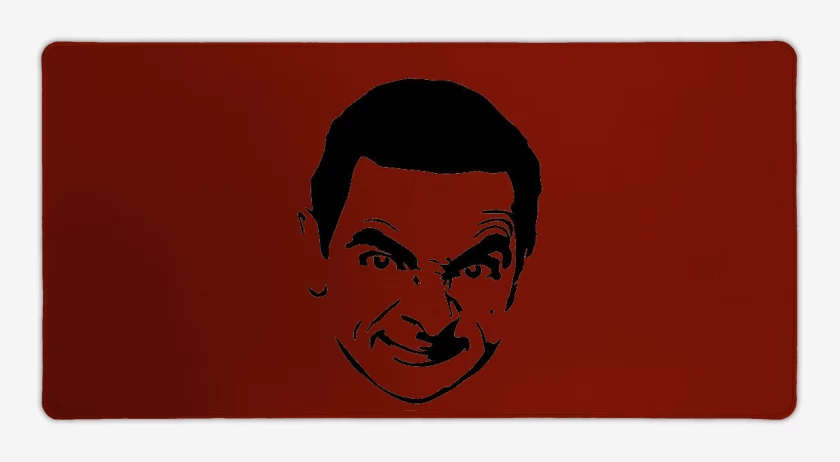 Mouse pad Gamer Rojo de Mr Bean