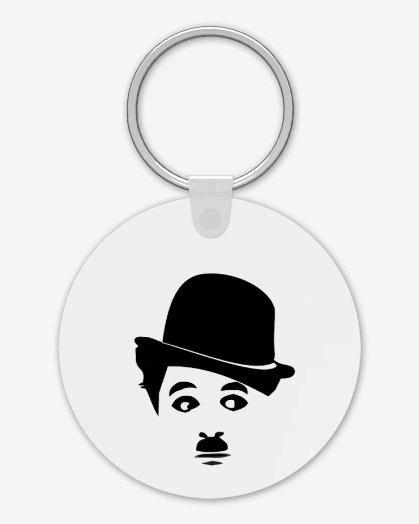 Llavero Blanco de Chaplin