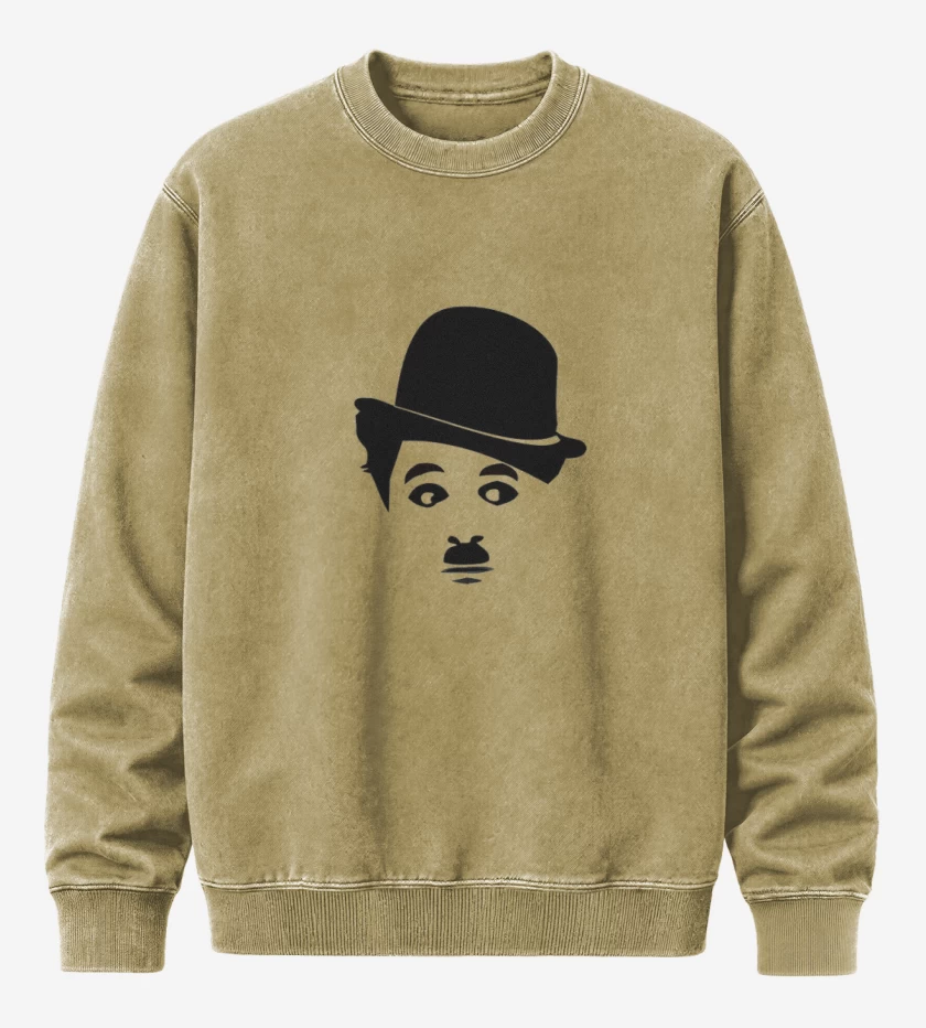 Poleron Polo Acid Wash Beige de Chaplin