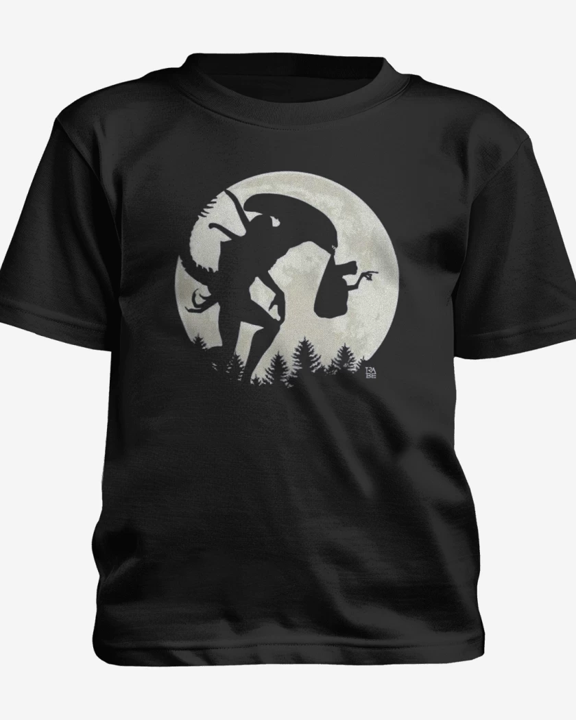 Polera de niño Negro de ALIEN E.T.