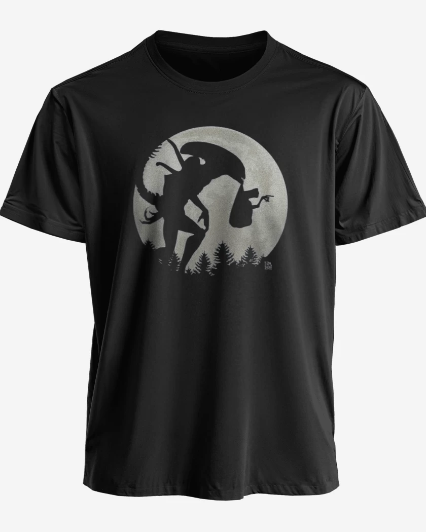 Polera Negro de ALIEN E.T.