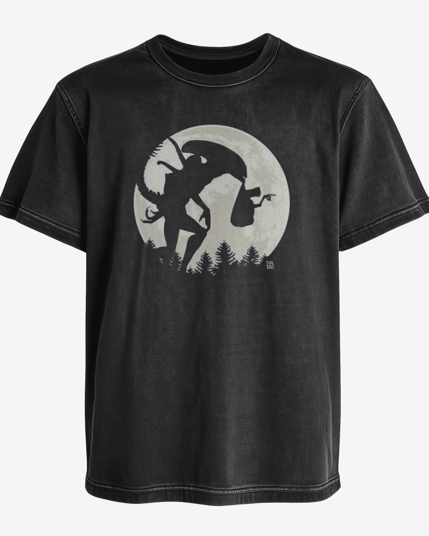 Polera desgastada ALIEN E.T.