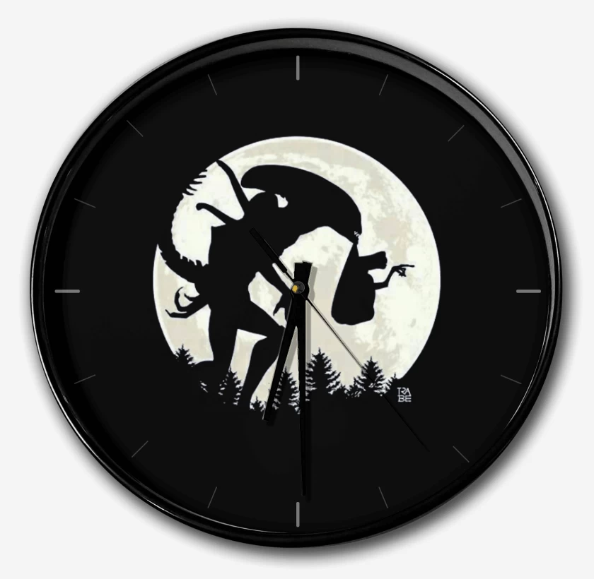Reloj Negro de ALIEN E.T.