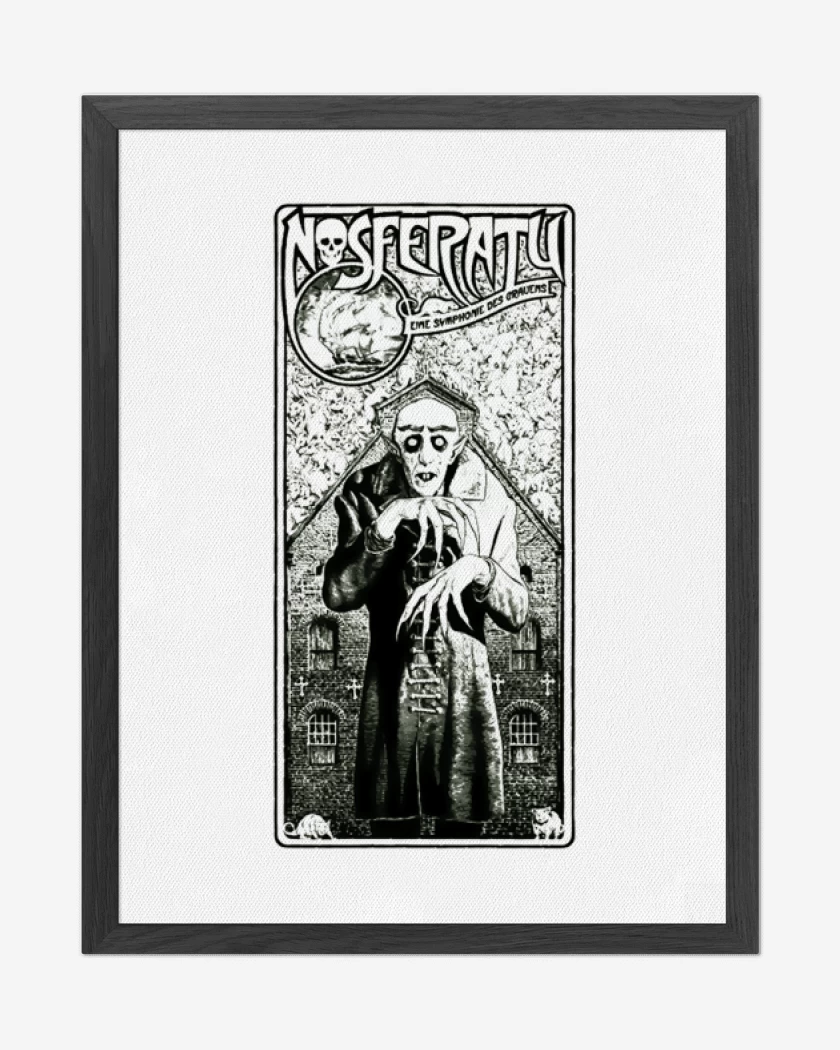 Cuadro decorativo Blanco de Nosferatu 