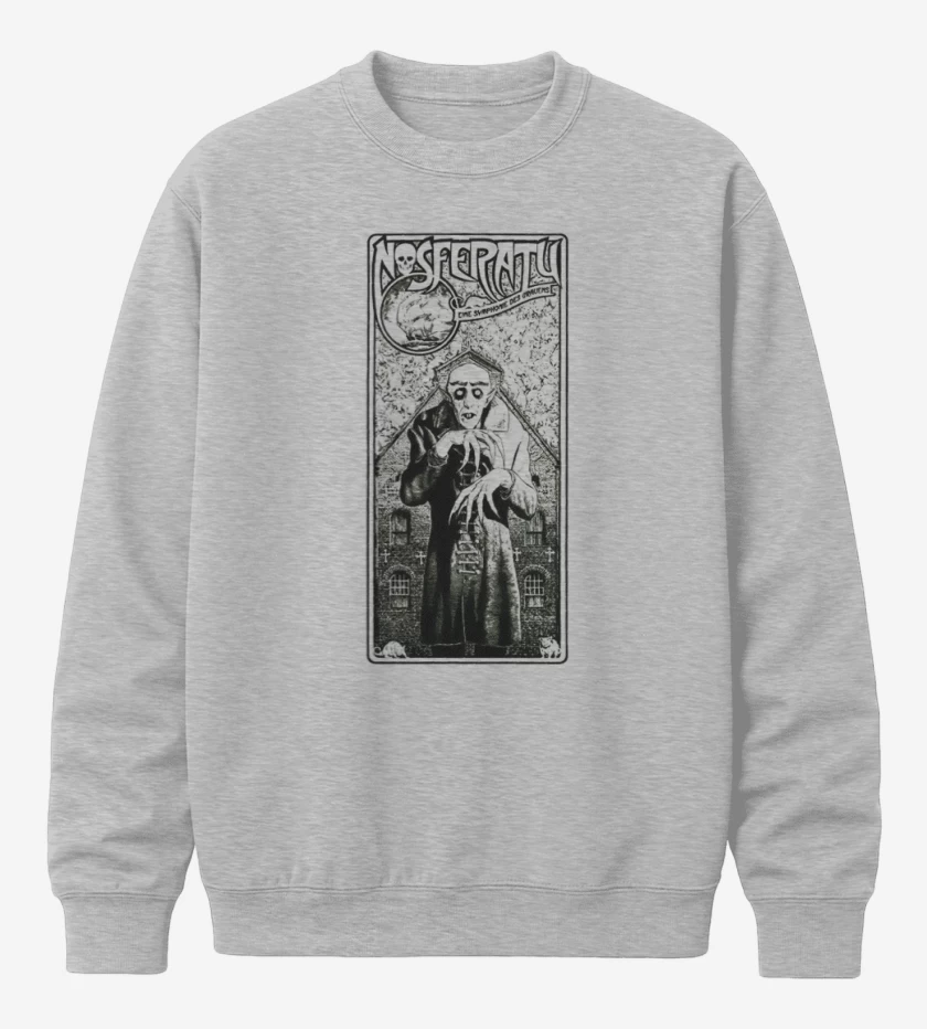 Poleron polo Gris Melange de Nosferatu 