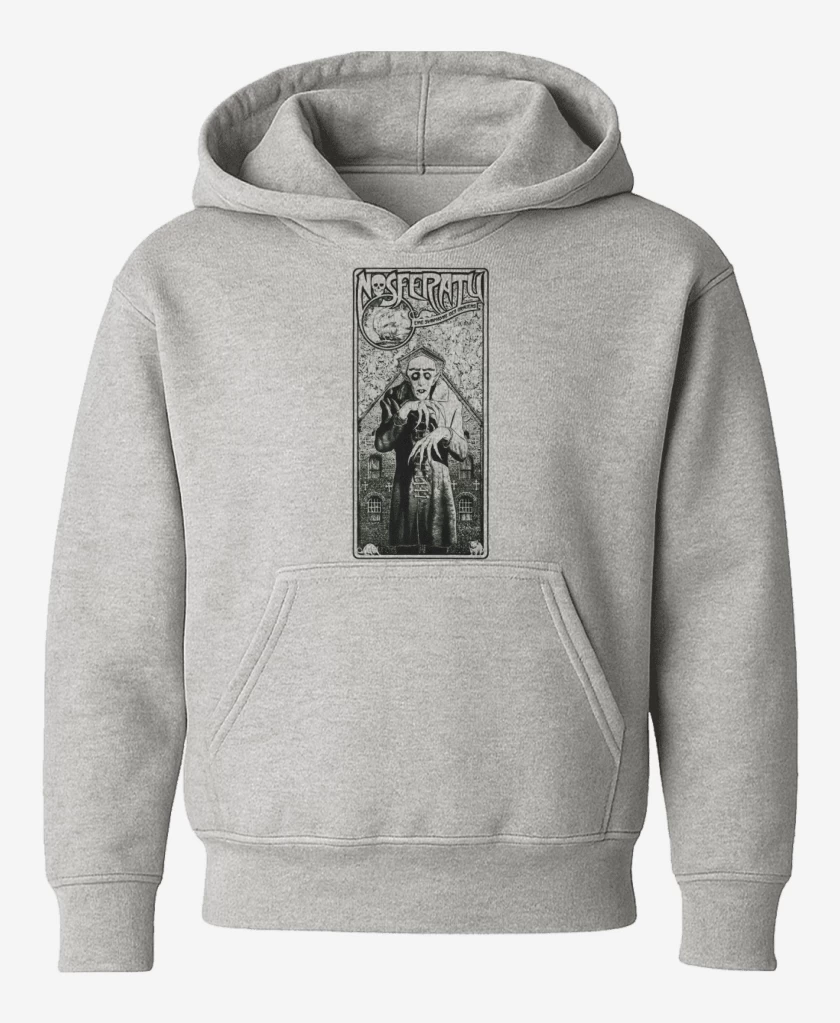 Poleron de niño Gris Melange de Nosferatu 