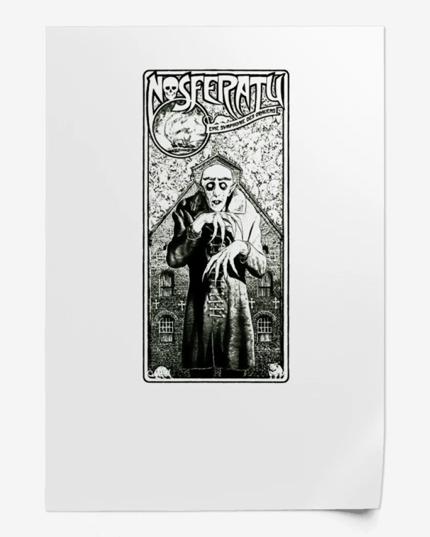 Print Blanco de Nosferatu 