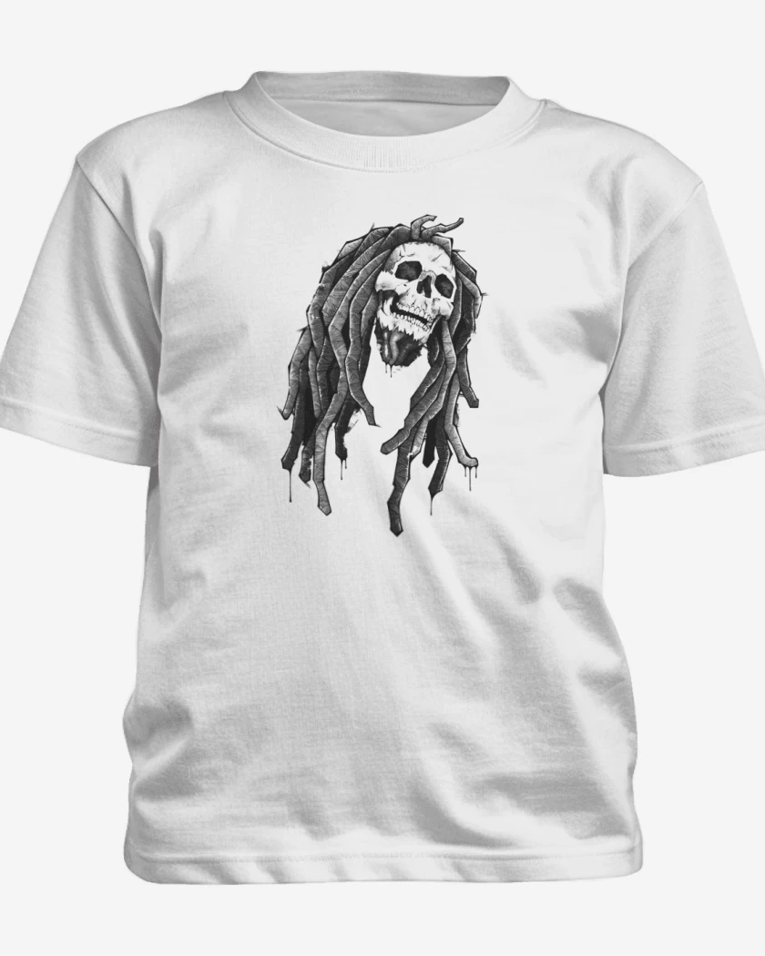 Polera de niño Blanco de Bob Calavera