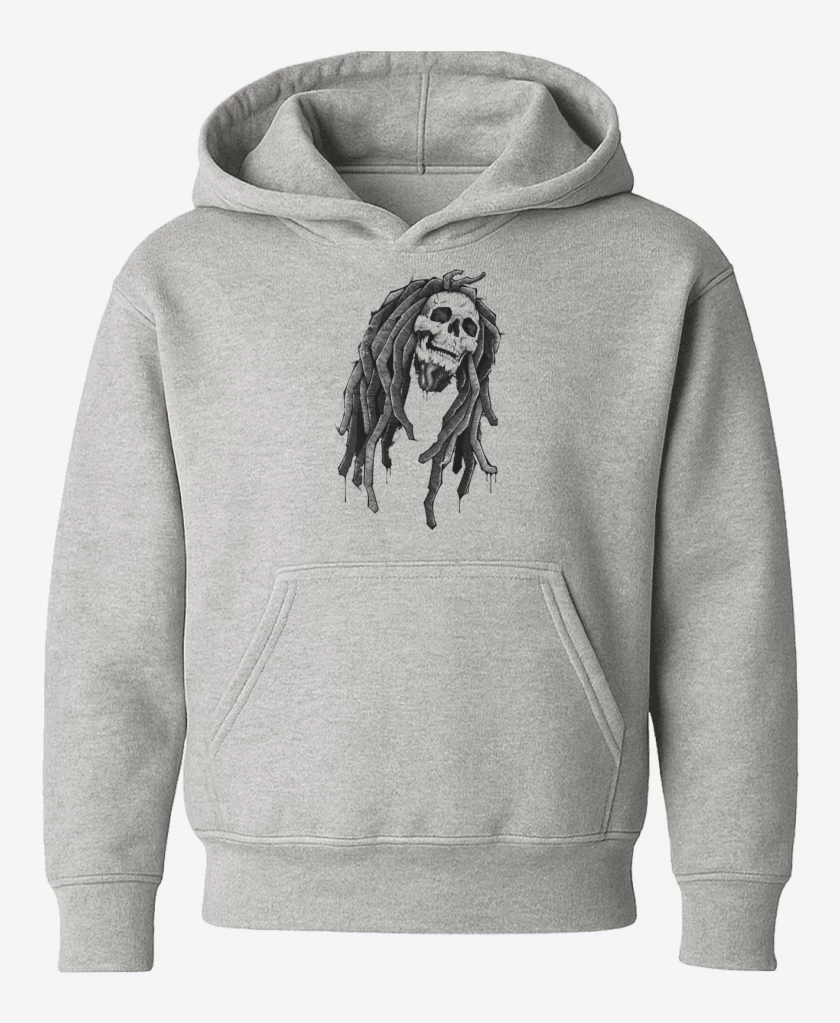 Poleron de niño Gris Melange de Bob Calavera
