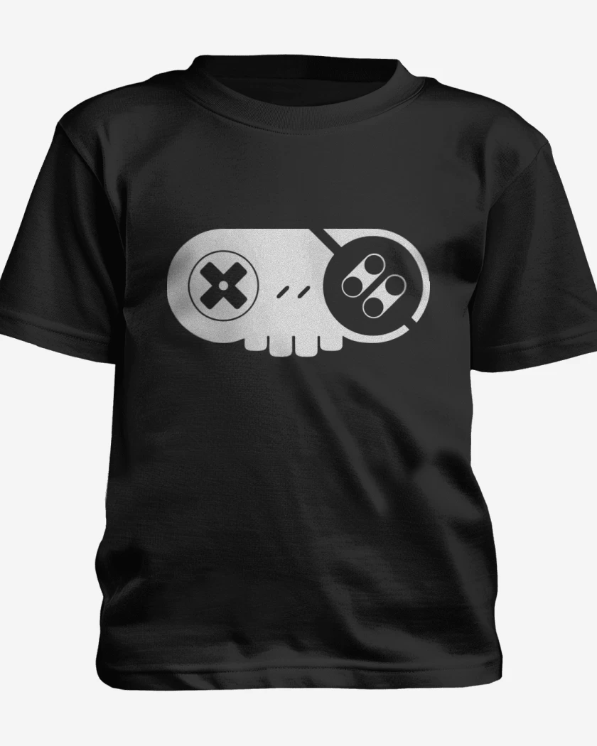 Polera de niño Negro de Memento snes