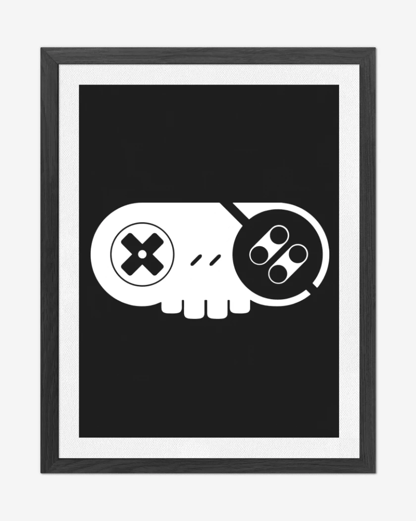 Cuadro decorativo Memento snes