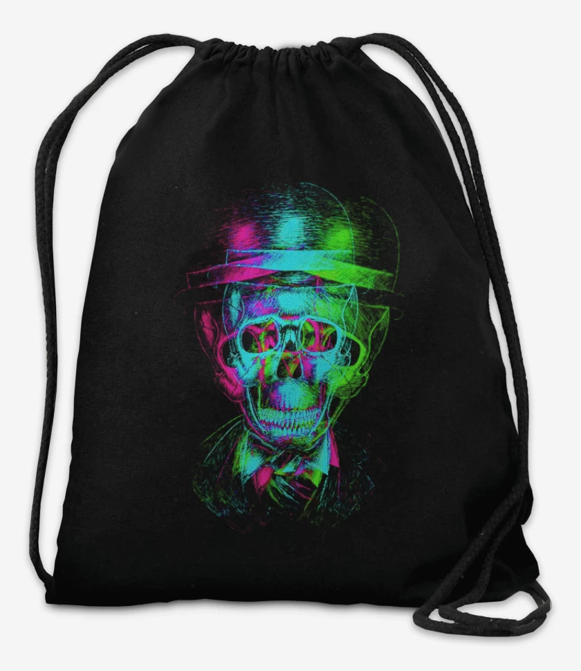 Mochila Negro de Skull colors