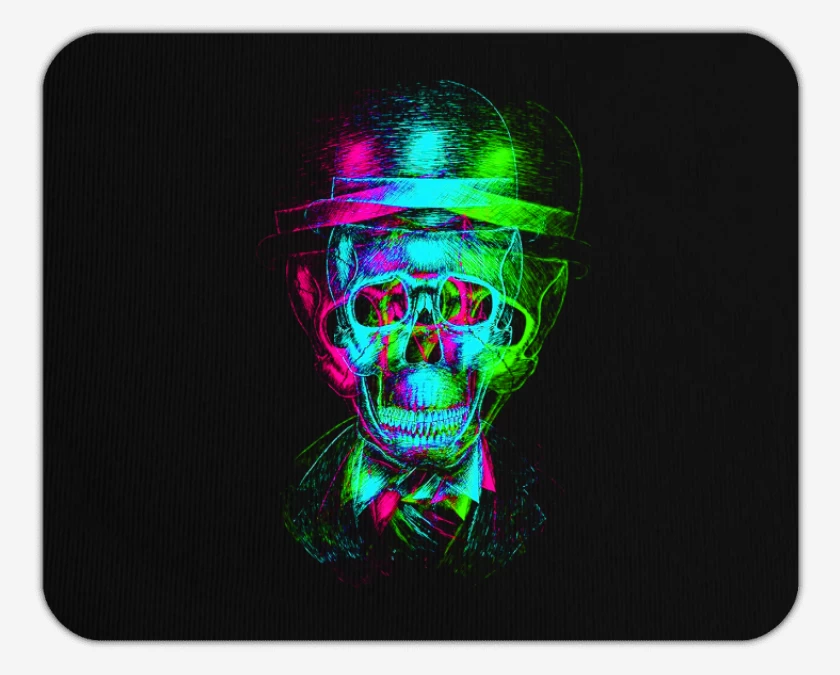 Mousepad Skull colors