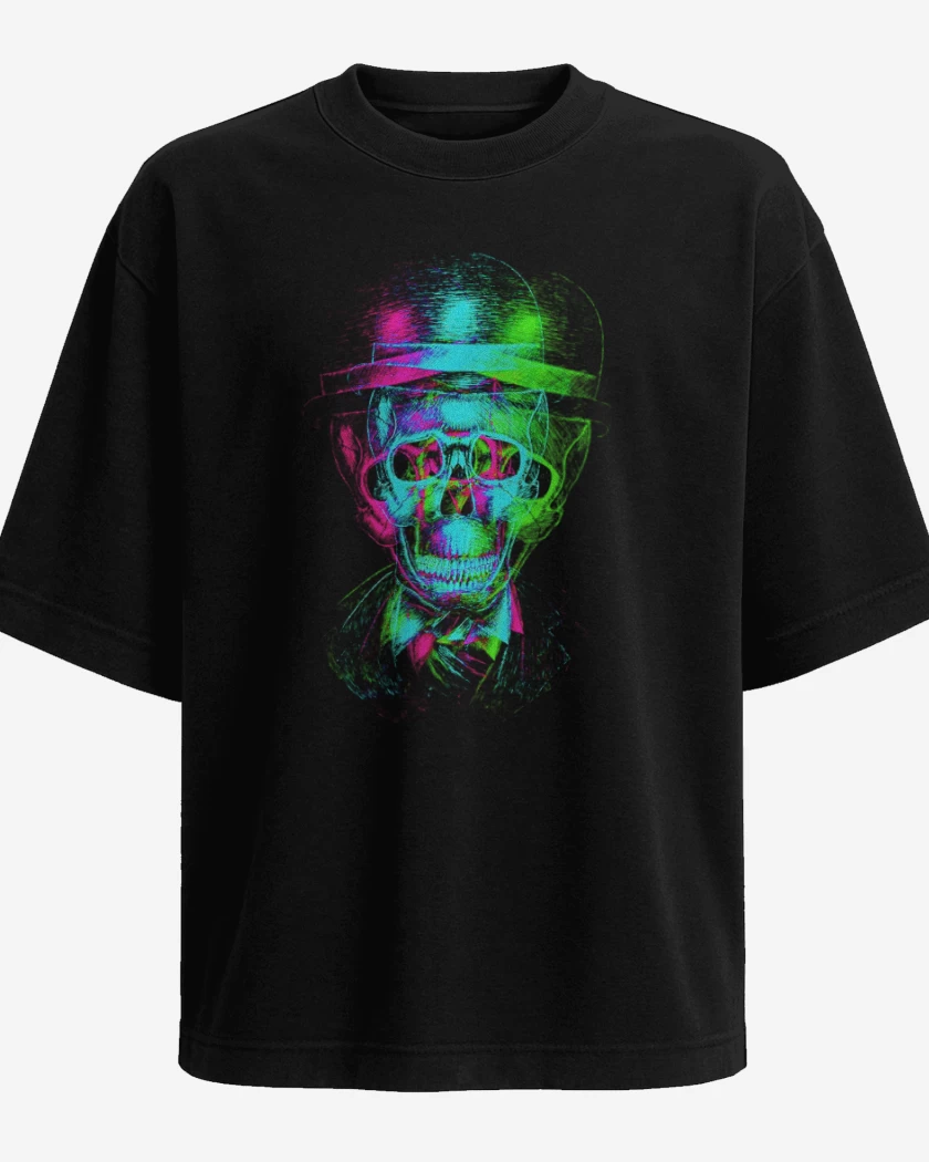 Polera Oversize Skull colors