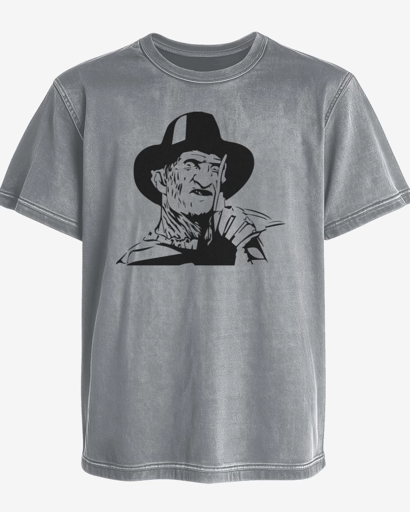 Polera desgastada Gris Melange de Freddy