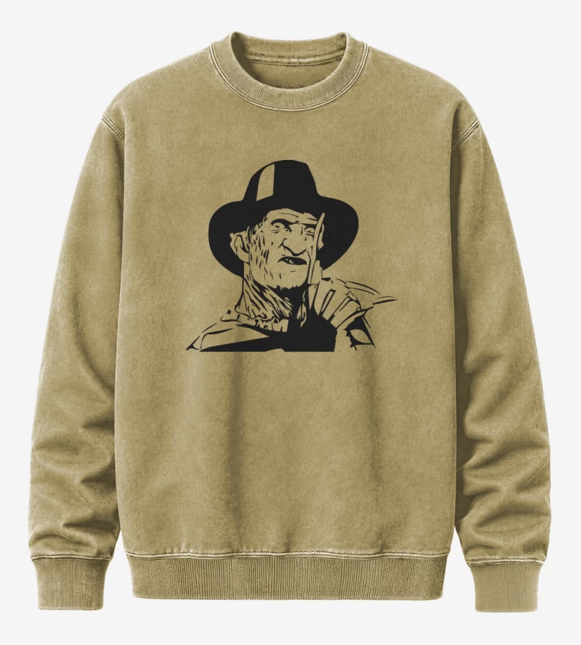 Poleron Polo Acid Wash Beige de Freddy
