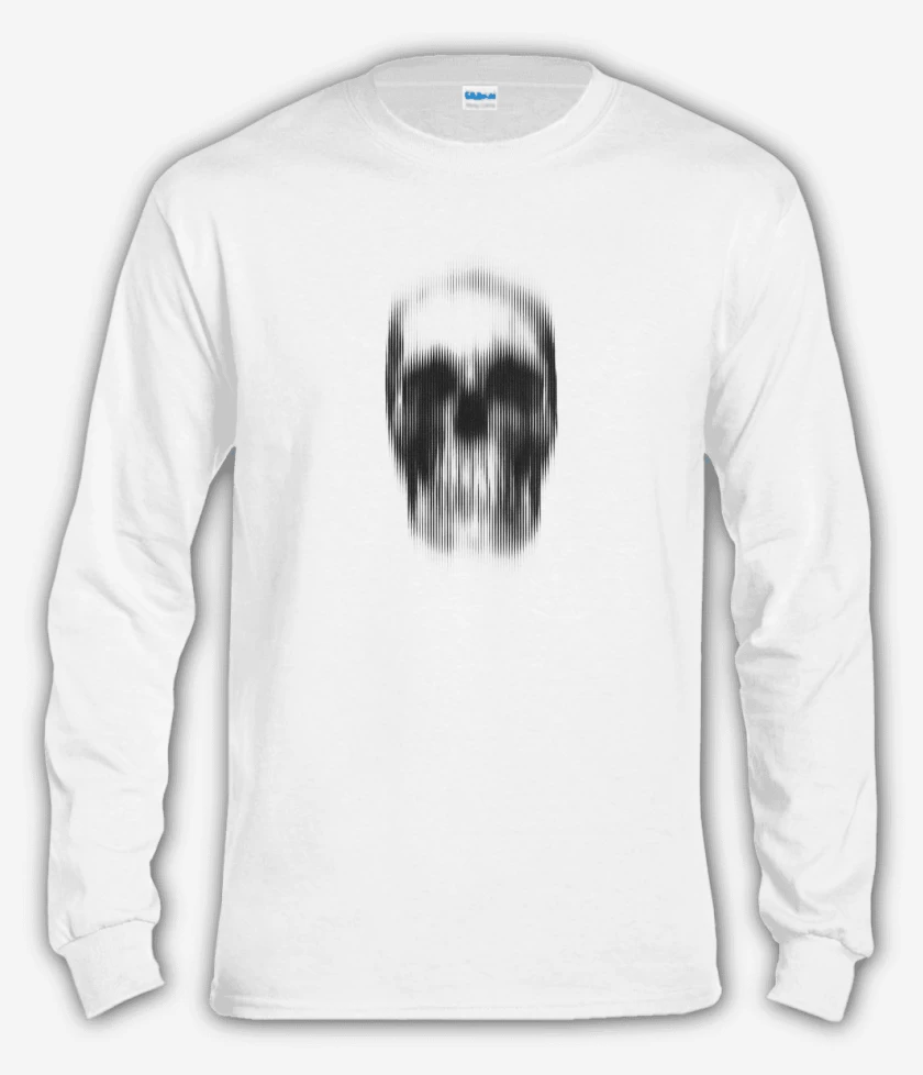 Polera manga larga Blanco de Calavera 1
