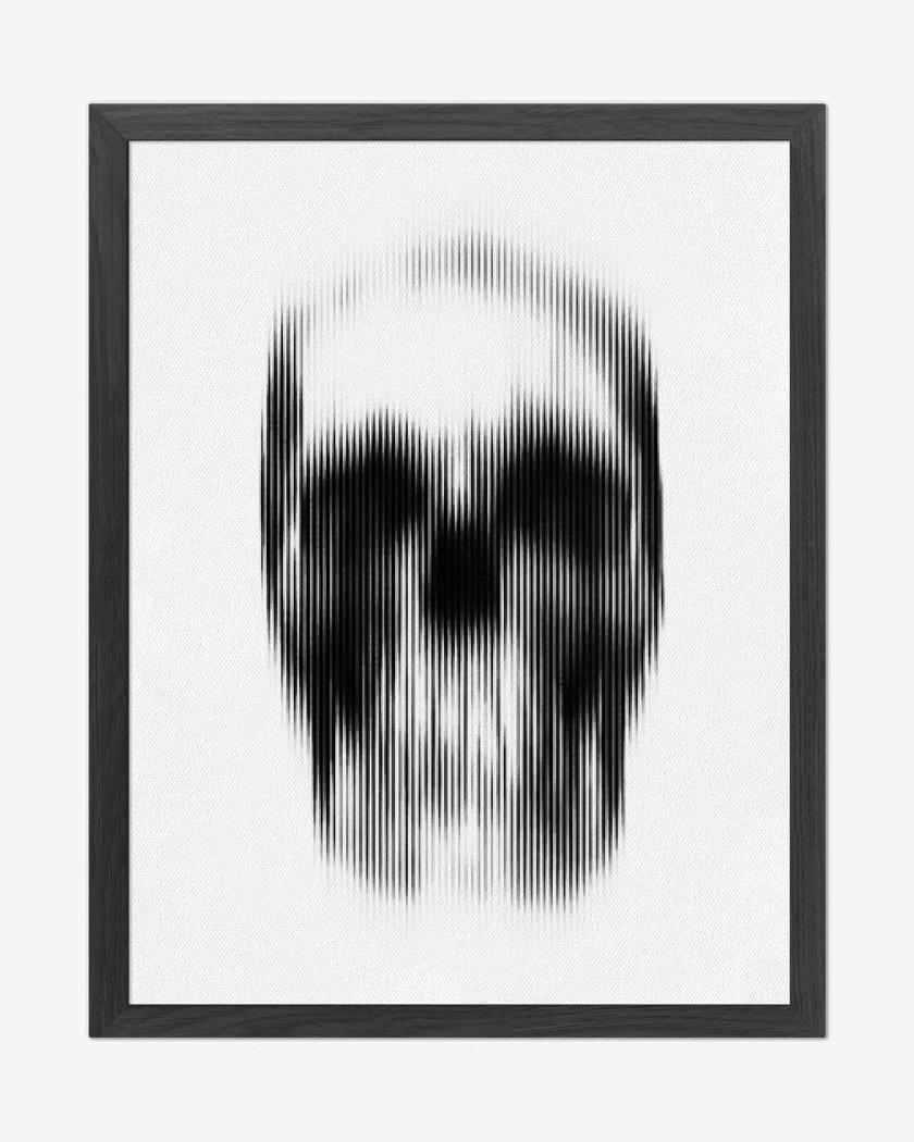 Cuadro decorativo Blanco de Calavera 1