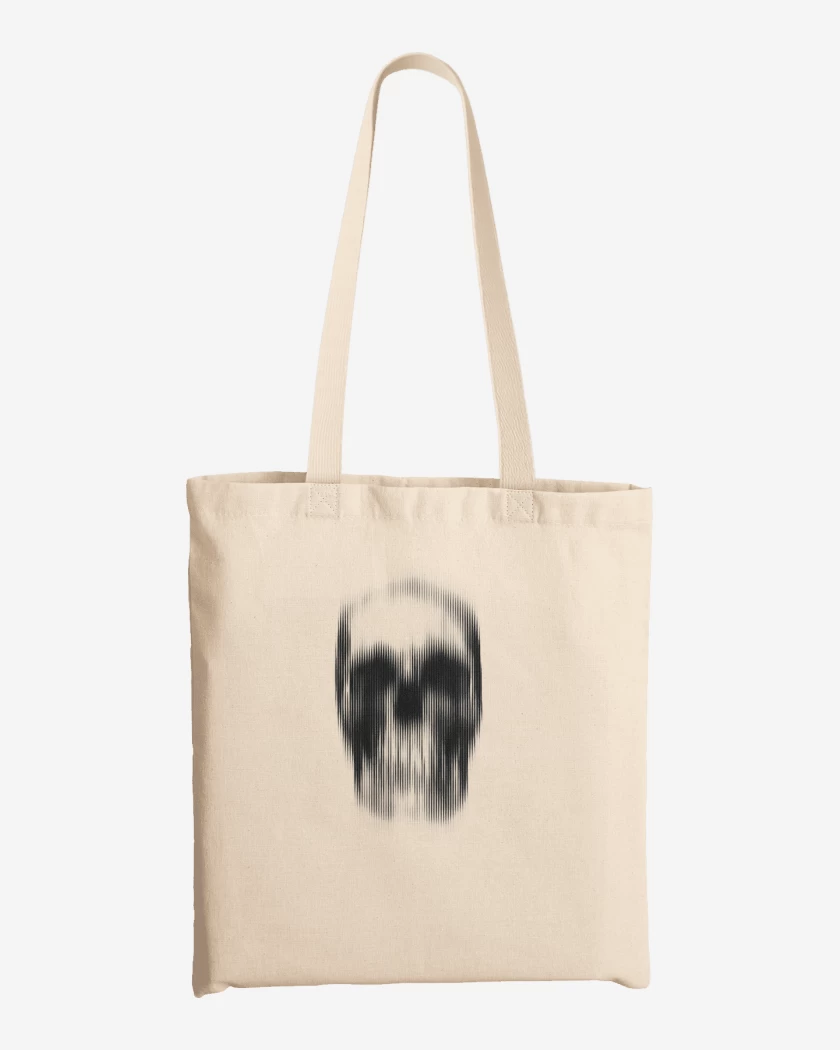 Totebag Blanco de Calavera 1