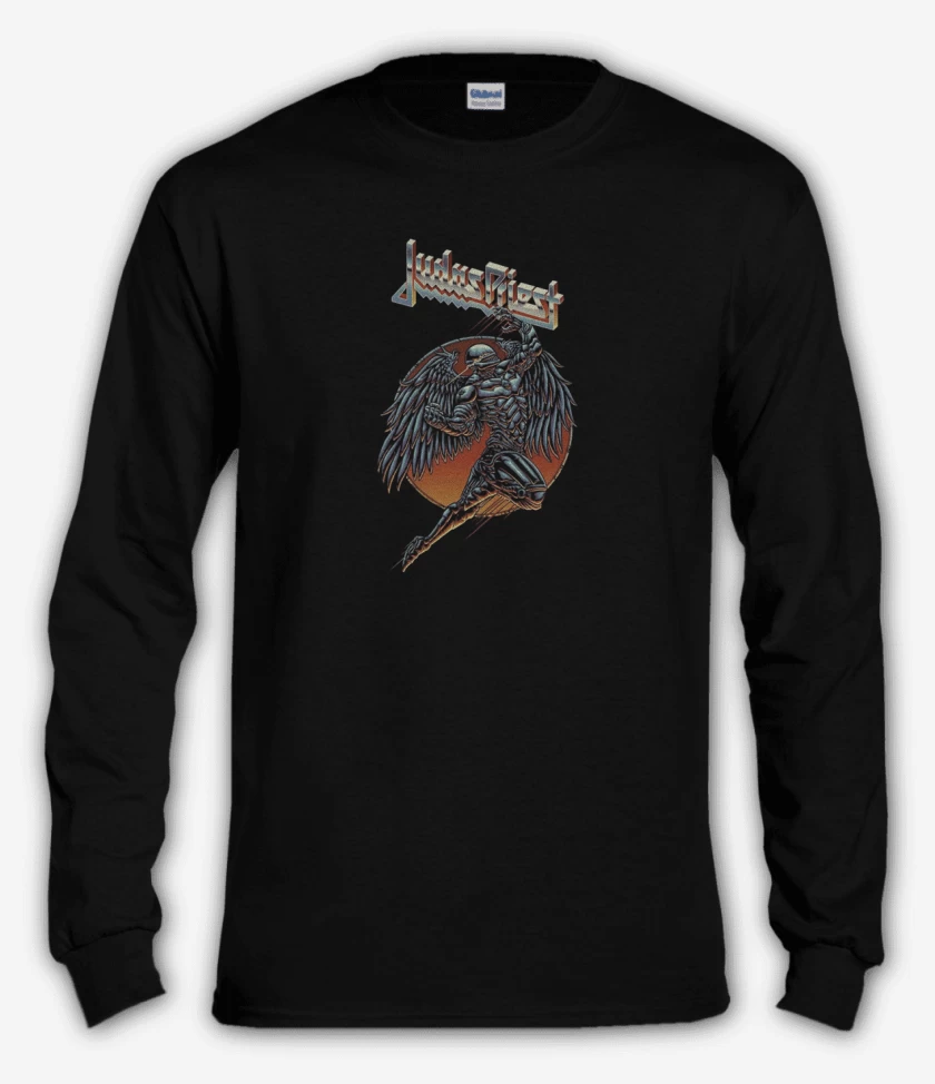 Polera manga larga Negro de Judas Priest 3