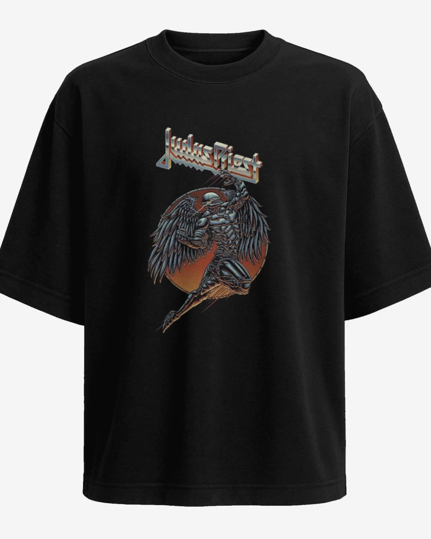 Polera Oversize Judas Priest 3