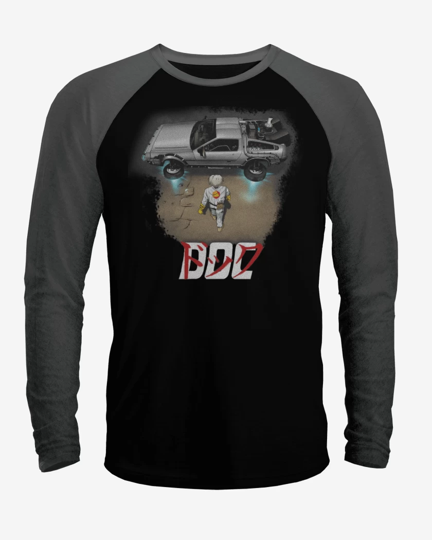 Polera Raglan Delorean Doc 