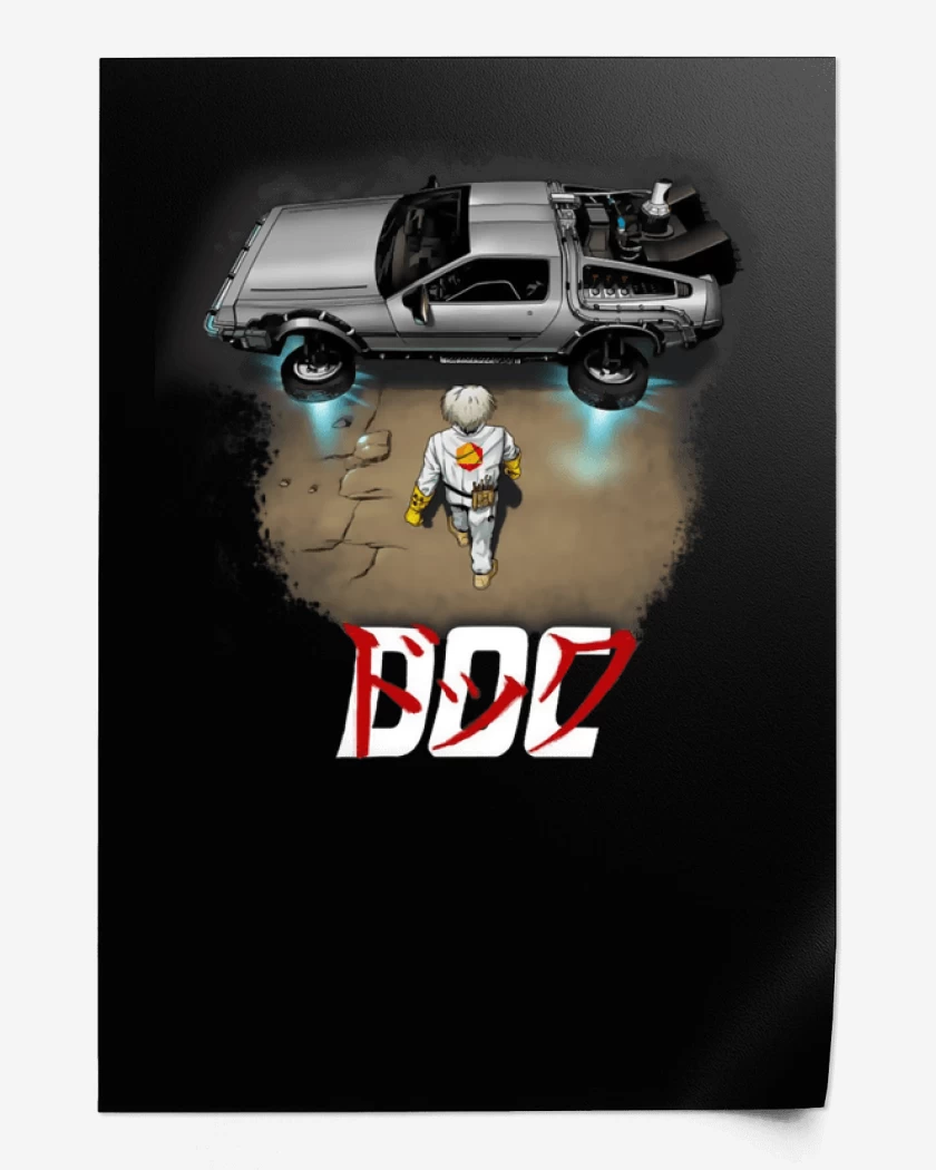 Print Delorean Doc 