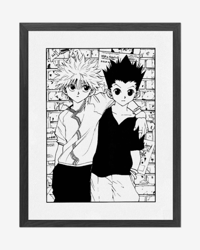 Cuadro decorativo Gon y Killua