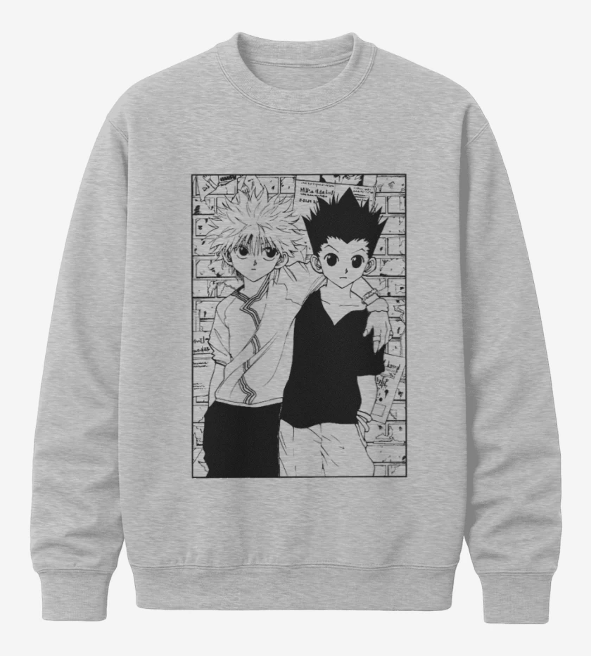 Poleron polo Gon y Killua