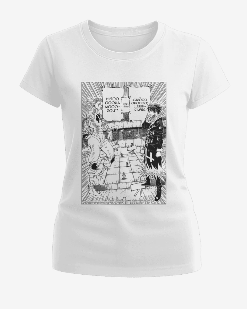 Polera de Mujer hisoka vs kuroro