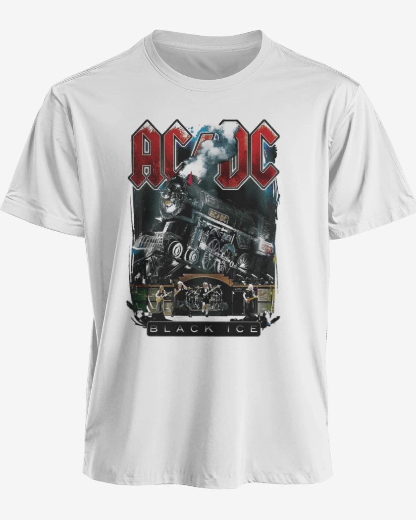 Polera AC DC Black ice